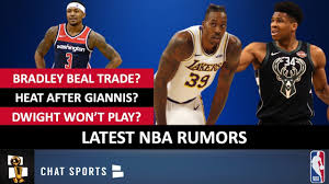 The official twitter for all trade buzz in the nba and updates on all trades, signings, and rumors! Nba Rumors Bradley Beal Trade Giannis Oladipo To Heat Dwight Howard Won T Play In Nba Return Youtube