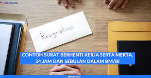 Copy past surat notis berhenti kerja seminggu : Contoh Surat Berhenti Kerja Serta Merta 24 Jam Dan Sebulan Dalam Bm Bi