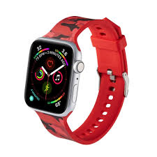 Shop with afterpay on eligible items. Red Camo Apple Watch Strap Aions