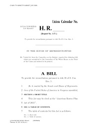 American rescue plan act of 2021, h.r. Https Budget House Gov Sites Democrats Budget House Gov Files Documents S 20con 20res 205 20bill 20final Pdf