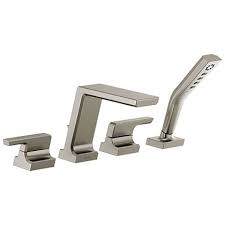 Bath faucets & showering components. Complete Guide To Delta Tub Filler Faucets Faucetlist Com