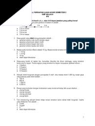 Untuk berlatih dalam menghadapi uts/pts ipa kelas 8 semester 1. Soal Soal Dan Pembahasan Ipa Semester 1 Kls 8 Jawabanku Id