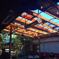 Eastburn Patio Open Roof Cool Bars Public House Outdoor Decor