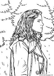 Coloring pages are no more just for children. Harry Potters Hermione Coloring Pages Printable