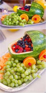 Chariot De Plateau De Fruits De Douche De Bebe Idees De Douche De Bebe Baby Diy En 2020 Plateau De Fruits Douche De Bebe Sculpture De Pasteque