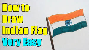 How To Draw Indian Flag On This 26th January 2019 Republic Day 2019