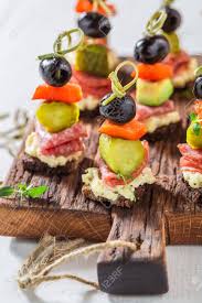 Epic appetizers are a *must* for any summer meal, especially if they're. Healthy Various Cold Snacks With Fresh Ingredients For Party Stock Photo Picture And Royalty Free Image Image 75726895