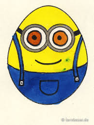 Ils sont pas mignons mes minions??? Ostereier Minions Lernbasar De
