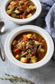 Heat oil in a large. Slow Cooker Beef Stew With Root Vegetables The Real Food Dietitians