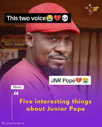 Actor Junior Popo and Her Mother and Father