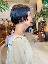 ミニボブ 短い前髪との相性抜群 神戸元町 ミヤブコウタのヘアスタイル情報 yahoo beauty ヘアスタイル 短い前髪 ボブ
