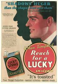 1930s cigarette ads