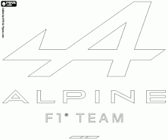 Atlanta falcons logo coloring page + logo with a sample; F1 Formula 1 Flags Emblems And Logos Coloring Pages Printable Games