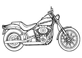 Malvorlage Motorrad Kostenlose Ausmalbilder Zum Ausdrucken