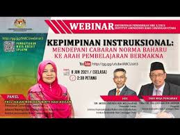 See full list on moe.gov.my Webinar 3 Mendepani Cabaran Norma Baharu Ke Arah Pembelajaran Bermakna Youtube
