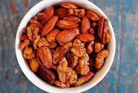 Low Carb Keto Spiced Nuts Recipe Recipe Paleo Spices Spiced Nuts Recipe Paleo Snacks