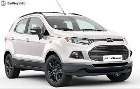 2016 ford ecosport black edition diesel. Ford Ecosport Black Edition Price In India Features Mileage