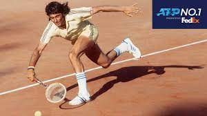 Unfortunately nastase was perhaps more well known for his temper on the court instead of his great skills. Atp Heritage Nastase No 1 Fedex Atp Rankings Atp Tour Tennis
