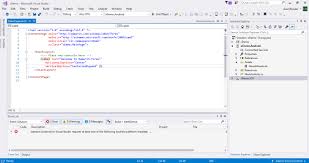 Designer Drag And Drop Option Is Not Displaying To Make Mobile App Using Xamarin In Visual Studio 2017 Stack Overflow