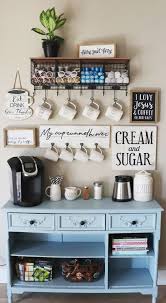 Creating Our Coffee Bar Coffee Bar Home Home Coffee Stations Diy Coffee Station