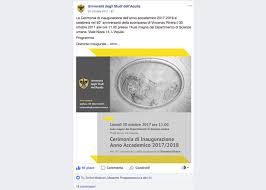 Cura, per la parte di competenza, in base alla programmazione degli organi collegiali di dipartimento tutti gli adempimenti e le verifiche connesse con gli ordinamenti didattici e con le disposizioni in materia di. Io Scelgo Univaq Rossodigrana