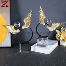 Luxury Home Decoration Items Metal Wing