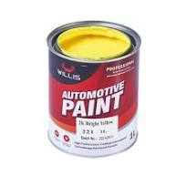 Bright Yellow 2k Car Paint / Auto Touch Up Spray Paint OEM / ODM