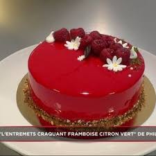 L Entremets Craquant Framboise Citron Vert Recette Desserts Fantaisie Dessert Framboise Delicieux Desserts