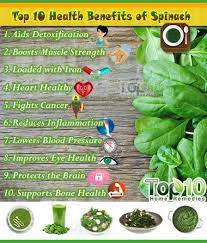 Top 10 Health Benefits Of Spinach Top 10 Home Remedies