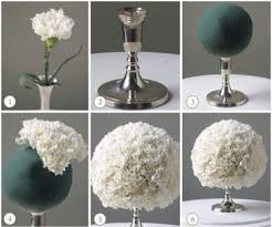 Omg I Can Find All Of This Stuff At The Dollar Store Eeeeeeee D Decoration For House Carnation Centerpieces Wedding Centerpieces Diy Diy Wedding