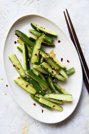 Chinese Garlic Cucumber Salad Recipe Cucumber Salad Cucumber Recipes Salad Recipes