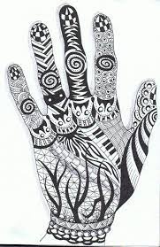 Zeichenunterricht kunstunterricht hand gezeichnet muster malen muster zeichnung zentangle 2.3 vom zeichenunterricht zur kunsterziehung 2.4 aus. No Matter Where I Go I Always Meet Myself There If You Have My Mojo Give It The Back Hand Art Tangle Art Zentangle Drawings