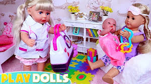 Nun, du hast glück, denn hier sind sie. Baby Born Doctor Visit In The Dollhouse Play Dolls Youtube