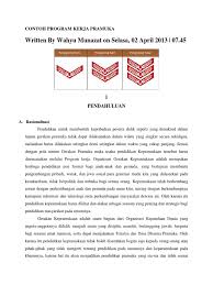 Program kerja tahunan pramuka penegak. Contoh Program Kerja Pramuka Aang