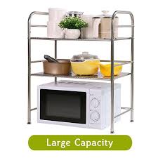 And though they're small, they can still just like their size, the cost of the best compact microwaves is minimized. Xiantai 2 Tier Shelving Unit Kitchen Large Capacity Storage Rack Microwave Oven Baker Organizer Tableware Shelve Kitchen Shelves Oven Racks Bakers Rack Kitchen