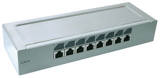 The patch panel performance exceeds the tia category 6 patch panel standards. Patchpanel 12 6 Mini Patch Panel Cat6 12 Ports At Reichelt Elektronik