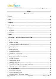 Project Management Plan Template Project Management How To Plan Management