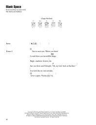 So it's gonna be forever or it's gonna go down in flames you can tell me when it's over if the high was wor. Blank Space By Taylor Swift Guitar Chords Lyrics Guitar Instructor