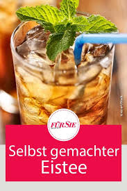 Rezeptidee Eistee Selber Machen Eistee Rezept Eistee Selber Machen Eistee