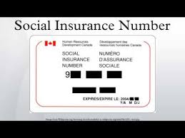 If the number can start with a 0, then it. Social Insurance Number Youtube