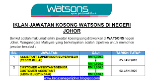 We did not find results for: Terkini Iklan Permohonan Online Jawatan Kosong Watson S Di Negeri Johor