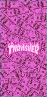 It is the perfect median between black aesthetic wallpaper, pink images and girly backgrounds. Pink Money Thrasher Background Wallpaper Tumblr Dinheiro Baddie Wallpapers Money Neat