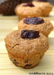 Les Delices De Maya Muffins Aux Dattes Et Aux Noix En 2020 Muffins Aux Dattes Recette Recette Dessert