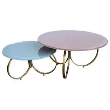 Enter your email address to receive alerts when we have new listings available for brass and glass coffee table uk. Set Of 2 Custom Brass Coffee Tables With Reverse Painted Glass Top Ebay