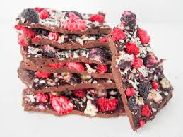 Where to buy chocolate bark? Blueberry Raspberry Chocolate Bark Caroline S Cooking
