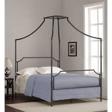 Enjoy the outdoors more often! This Beautiful Full Size Bailey Metal Canopy Bed Will Add Style And Whimsy To Your Child S Bedroom With Graceful Curv Bettgestell Kinder Baldachin Doppelbett