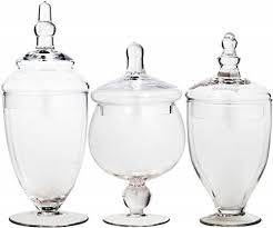 You can reuse them to create free organizational systems around the house. Amazon Com Home Essentials 3013 Apothecary Jar Bb Terra Set Of 3 Home Kitchen
