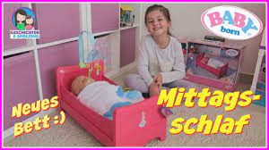 > baby born bett mit funktion. Mittagsschlaf Fur Baby Born Puppenmama Ava Legt Ihre Baby Born Ins Neue Bett Youtube