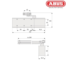 Turschliesser Abus 8603 Wagner Sicherheit