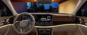 Interior luxury is a highlight, as is the car's multimedia system. 2020 Mercedes Benz E Class Interior Mercedes Benz Of St Louis
